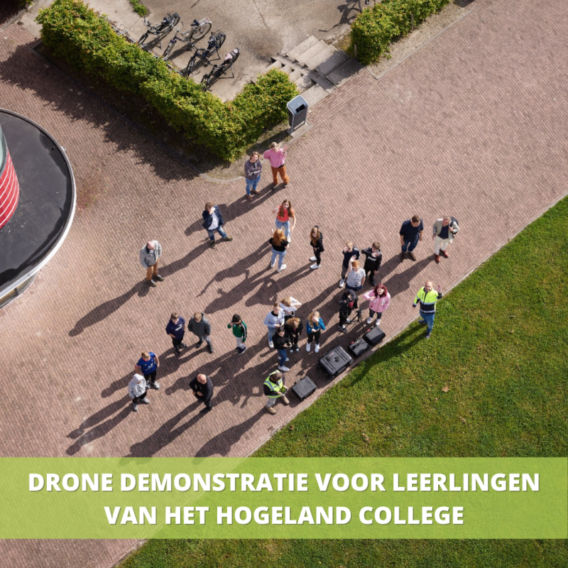 Drone demo hogeland college